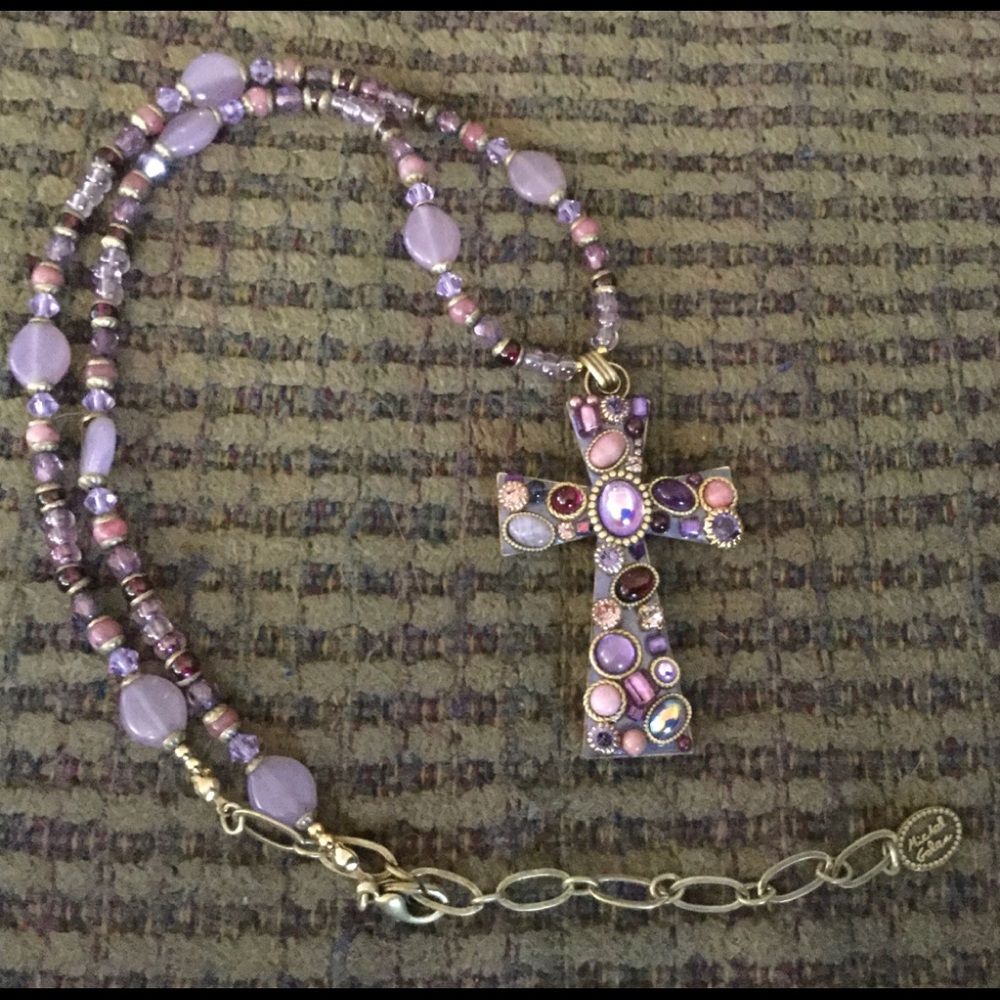 Michal Golan cross necklace